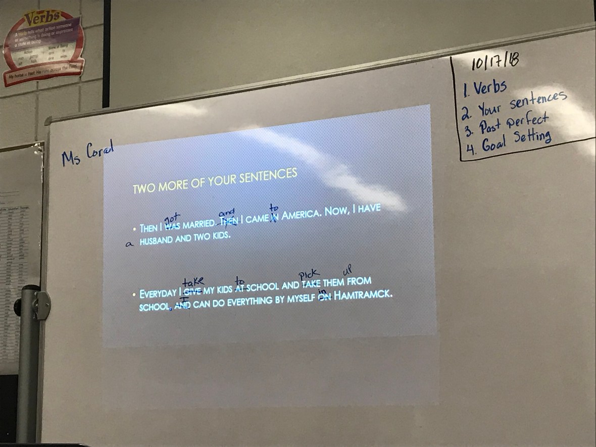 Sentences for October 18